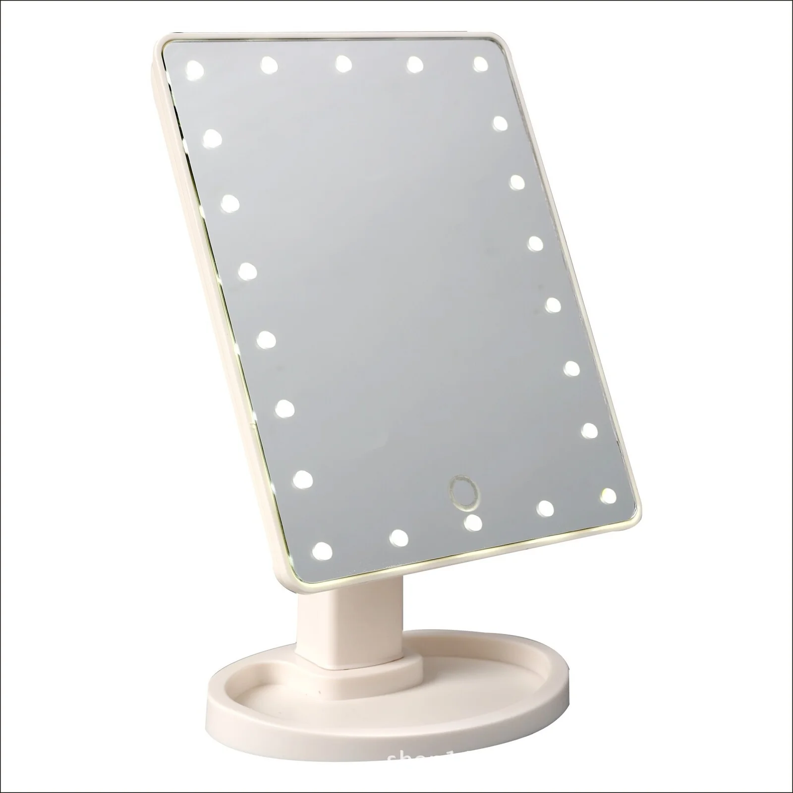 22 LED Makeup Mirror 360 Degree Rotating Touch Screen - Image 8