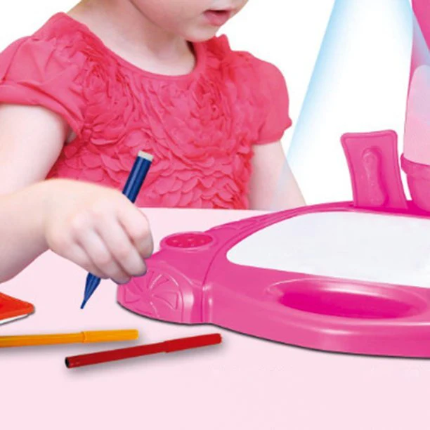 24 Patterns Projector Painting Music Drawing Board Stand Toy - Image 3