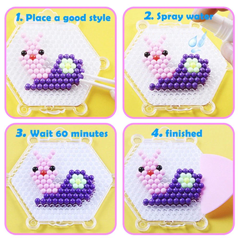 2400 Colourful Water Beads and Accessories Arts and Craft Kit - Image 21