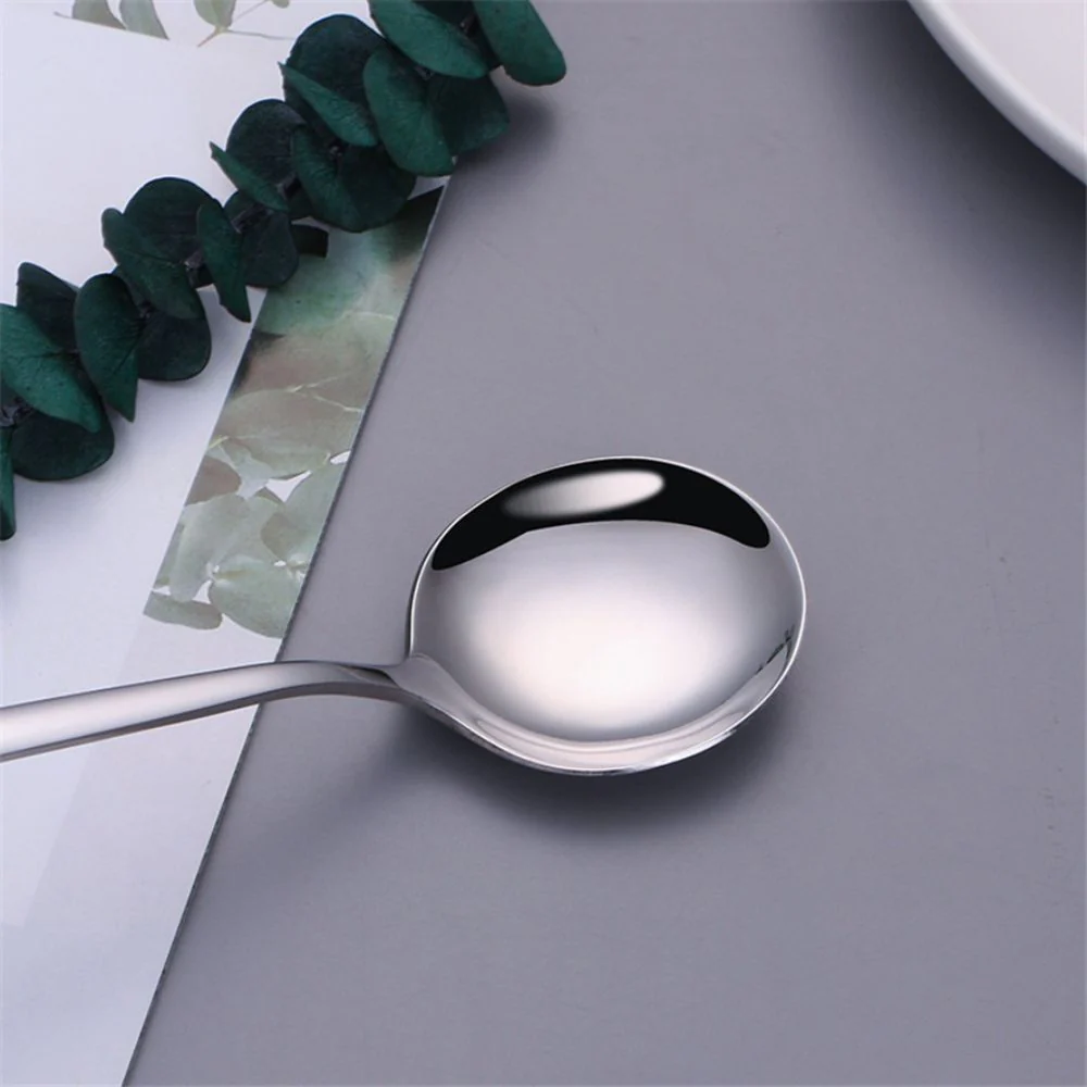 24PC Stainless Steel Cutlery Set Knife Fork Spoon Kitchen Tableware (Silver) - Image 9