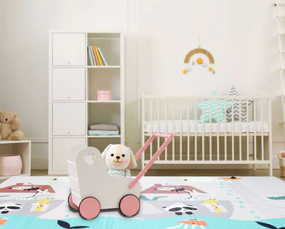 2m Double Sided Large Extra Thick Baby Kids Waterproof Folding Play Mat - Image 13