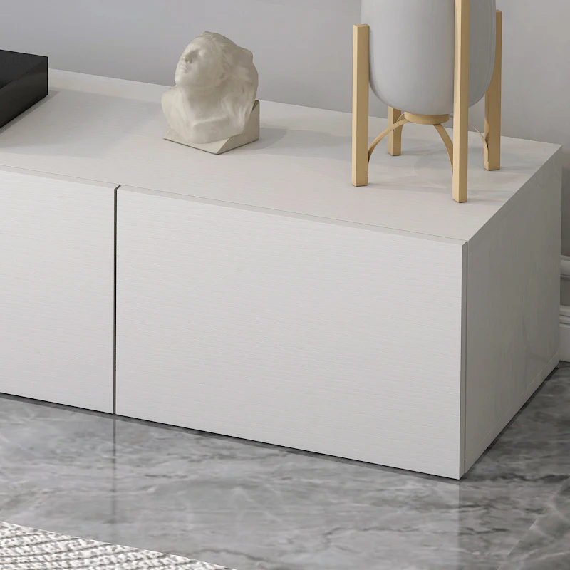 2m Lusso Designer Wooden TV Cabinet Entertainment Unit 200cm (White) - Image 8
