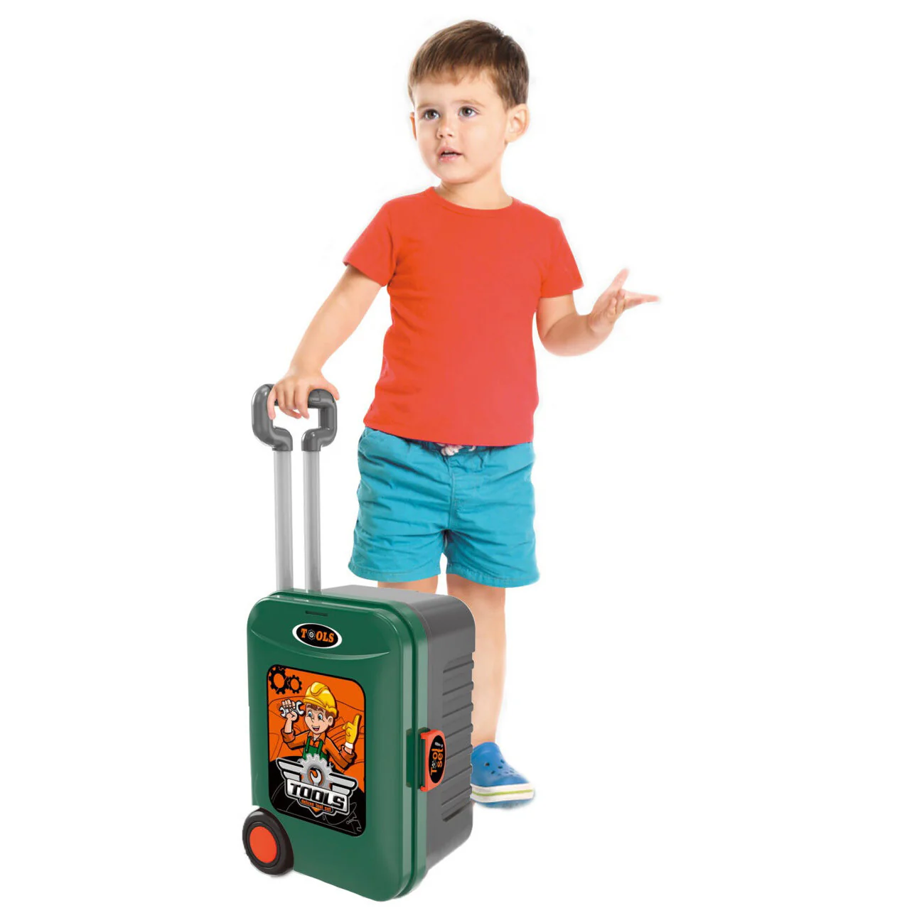 3-in-1 Kids Tool Bench Play Workshop Utility Bench Creative Fun Set - Image 5