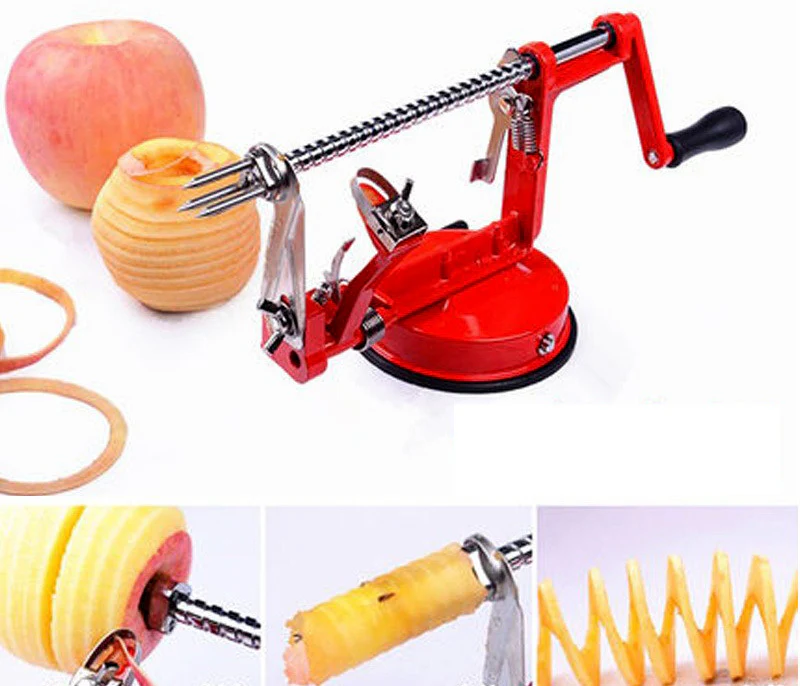 3-in-1 Stainless Steel Apple/Potato Peeler Corer Slicer Peeling Machine - Image 8