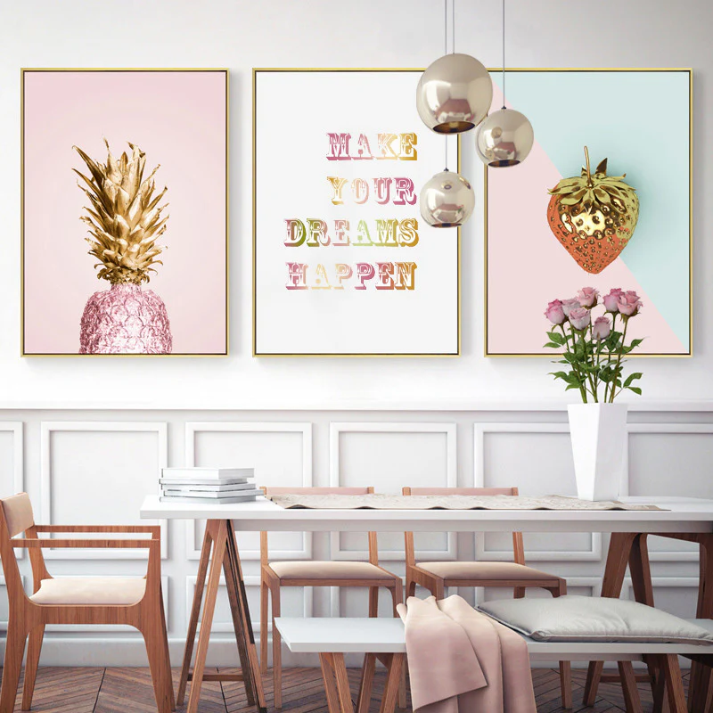 3-Pieces Large Set Luxe Paintings Framed Canvas Wall Art - Image 14