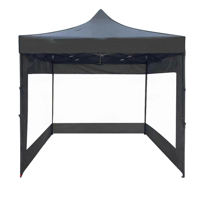 3-Side Gazebo Walls 3m x 3m (Opaque Black Walls Only) - Image 4