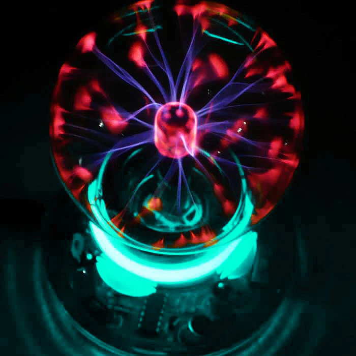Magical Plasma Ball Night Light Lamp 3-Inch Touch USB Desk Decor Globe - Image 9