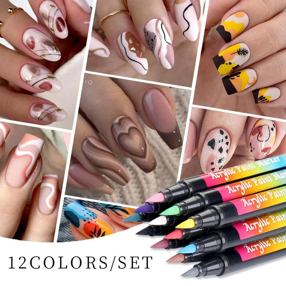 30 Colours Acrylic Paint Pens Art Markers - Image 10