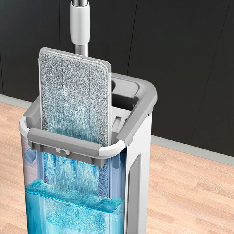 360-Degree Microfiber Mop & Bucket Floor Cleaning Set - Image 13