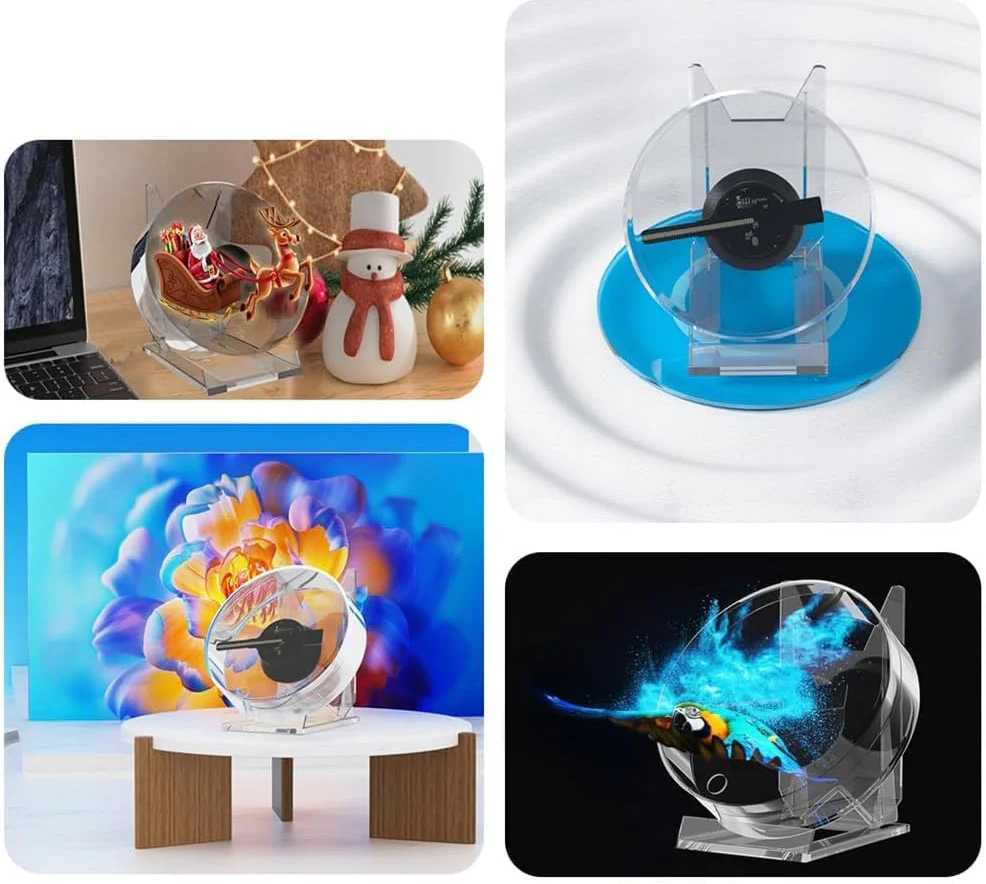 3D Holographic Projector LED Fan Hologram Display - Image 3
