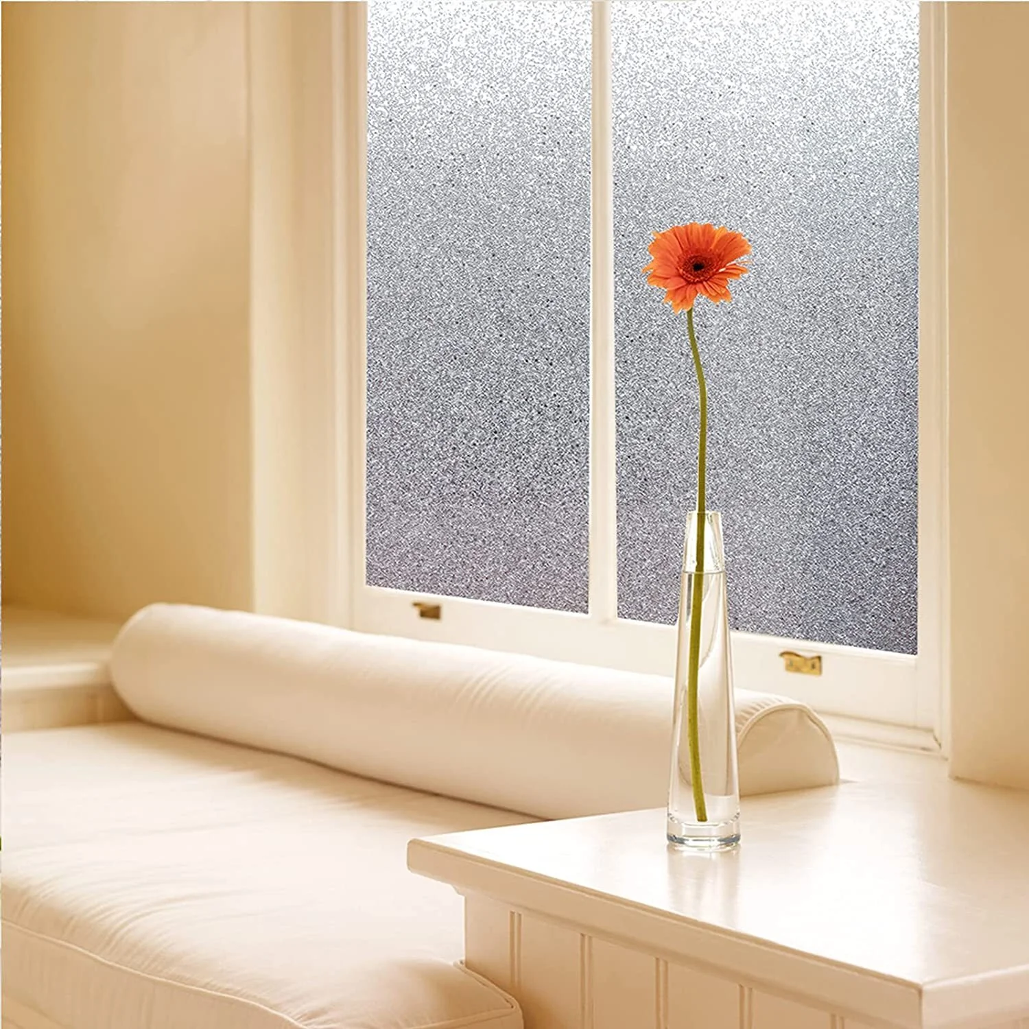 3D Window Privacy Film Frosted Glass Covering Cling Static Vinyl Decal Sticker (200cm x 45cm) - Image 3