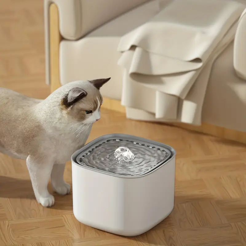 3L Pet Water Fountain Automatic Electric Dispenser Dogs Cats Drink Filter Pump - Image 10