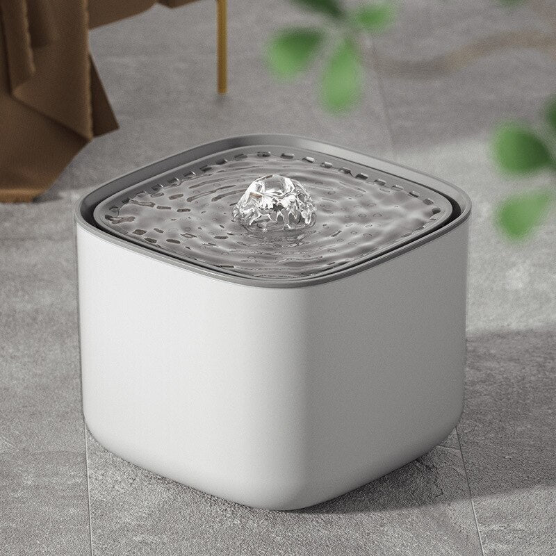 3L Pet Water Fountain Automatic Electric Dispenser Dogs Cats Drink Filter Pump - Image 2