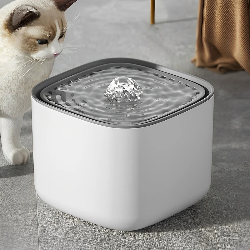 3L Pet Water Fountain Automatic Electric Dispenser Dogs Cats Drink Filter Pump - Image 9