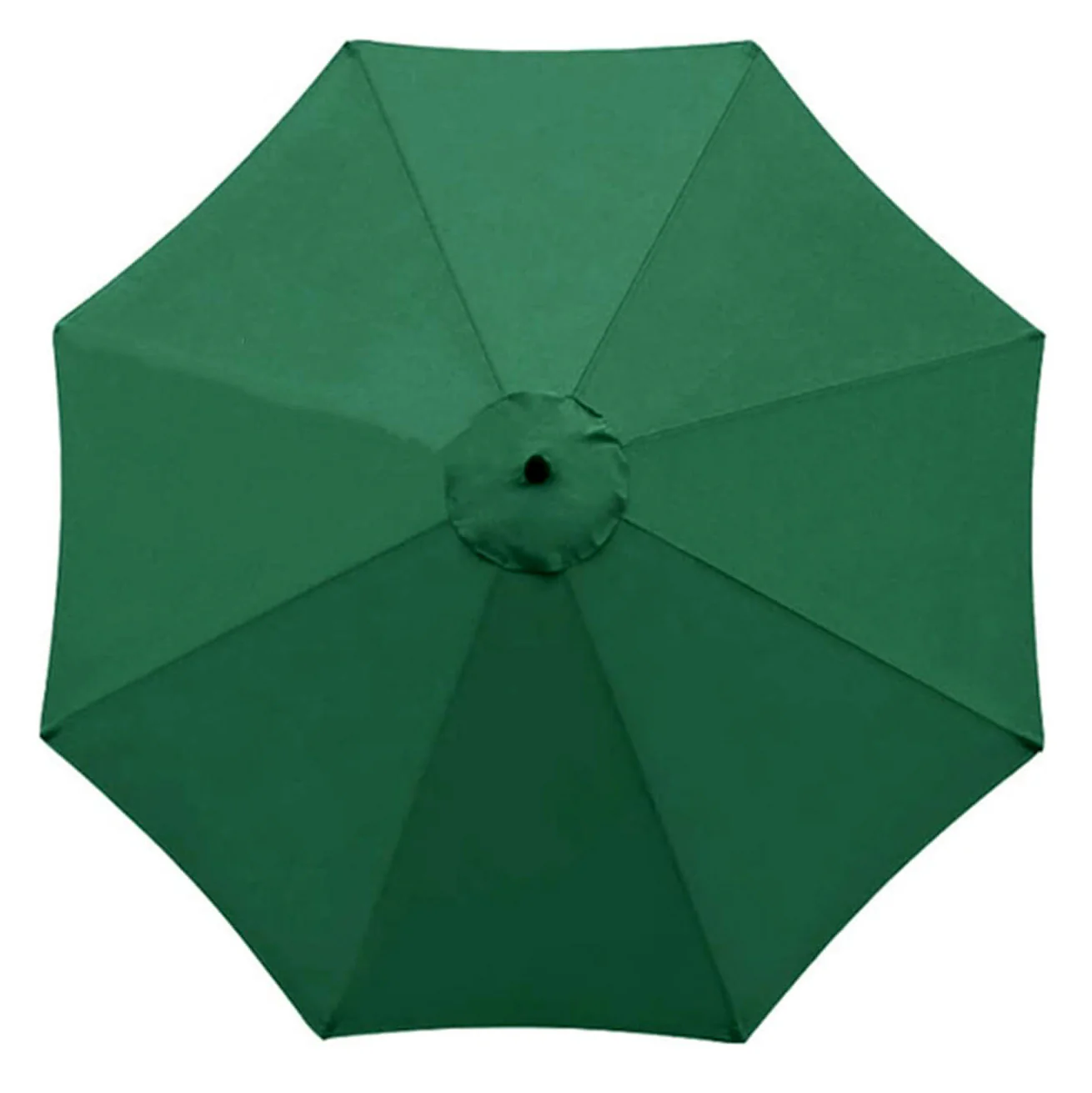 3m Patio Umbrella Replacement Cover 10ft 8 Ribs Large Outdoor Canopy (Green) - Image 10