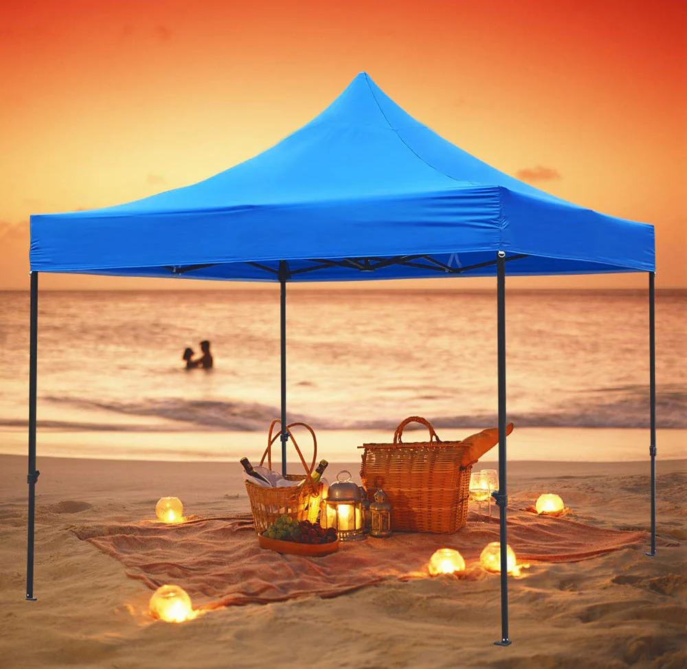 3m x 3m Outdoor Market Gazebo Tent Marquee (Blue) - Image 6