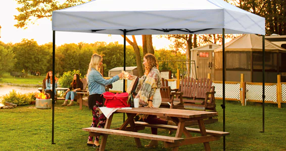 3m x 3m Outdoor Market Gazebo Tent Marquee (White) - Image 7