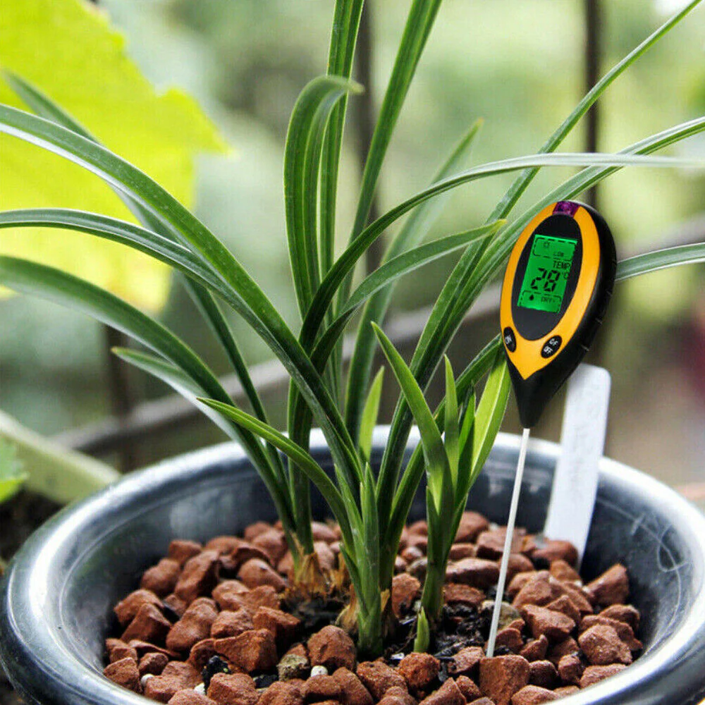 4 in 1 Soil PH Tester Moisture Sunlight Light Test Meter for Garden Plant Lawn - Image 6
