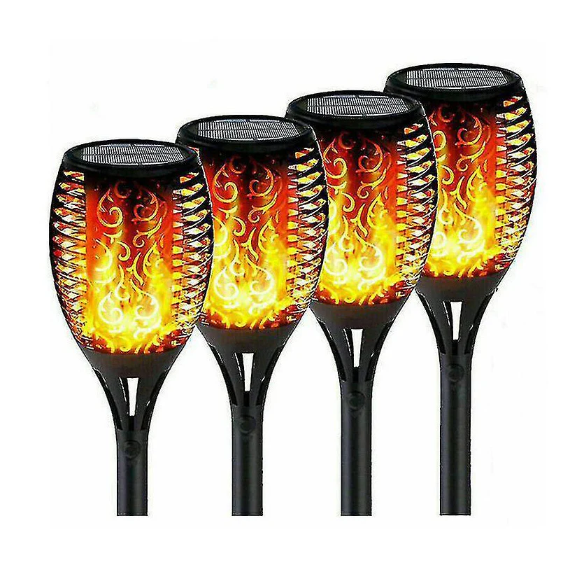 4 PCS Solar Powered Flame Outdoor Light - Image 17