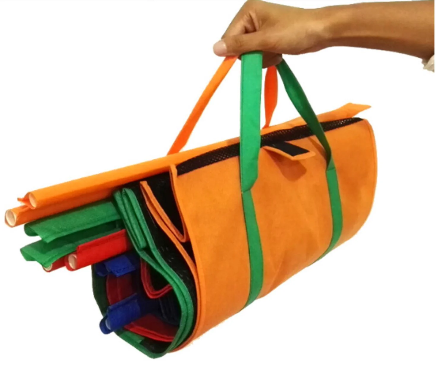 4-Piece Shopping Trolley Bags Organizer Set - Image 7