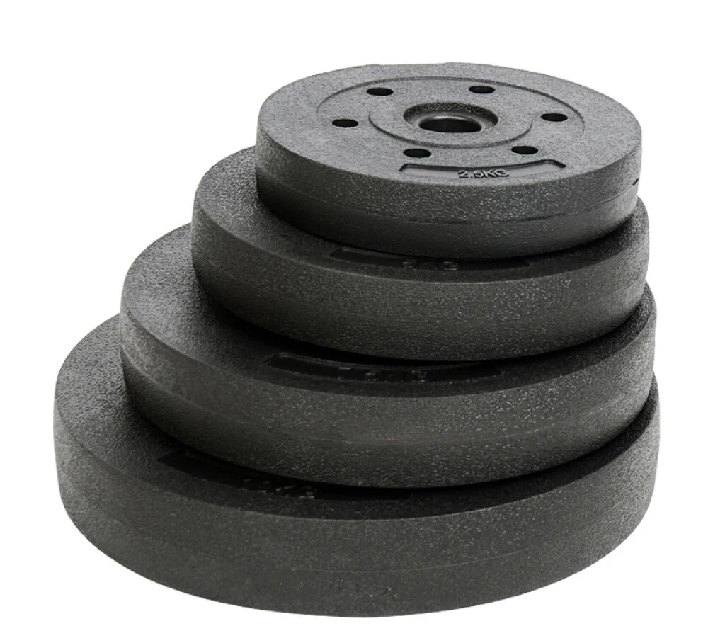 4 x 2.5kg Barbell Weight Plates Set 10kg Weights - Image 10