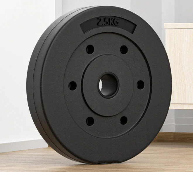 4 x 2.5kg Barbell Weight Plates Set 10kg Weights - Image 4