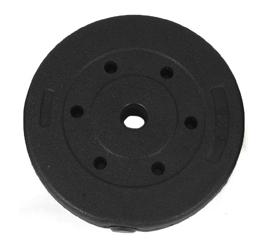 2 x 5kg Barbell Weight Plates Set 10kg Weights - Image 8