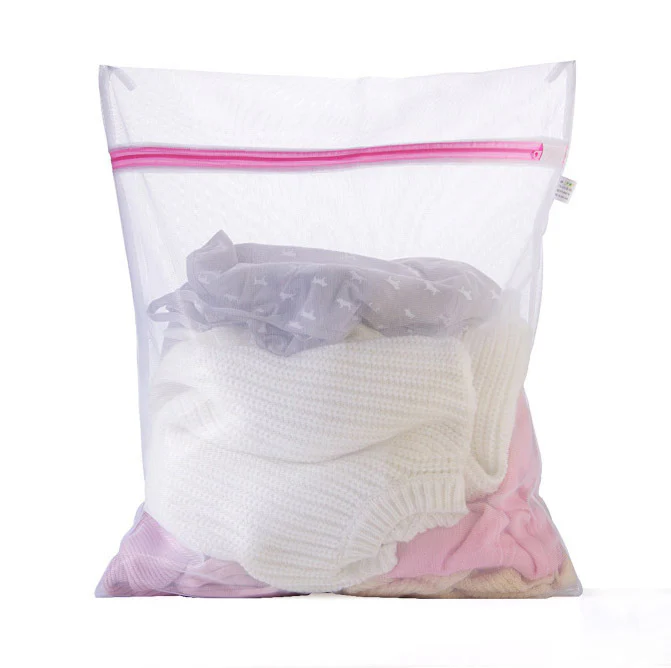 4 x Laundry Mesh Washing Bags Protect Delicate Wash Bag - Image 4
