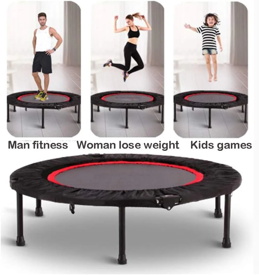 40" Foldable Mini Trampoline Home Fitness Gym - Image 7