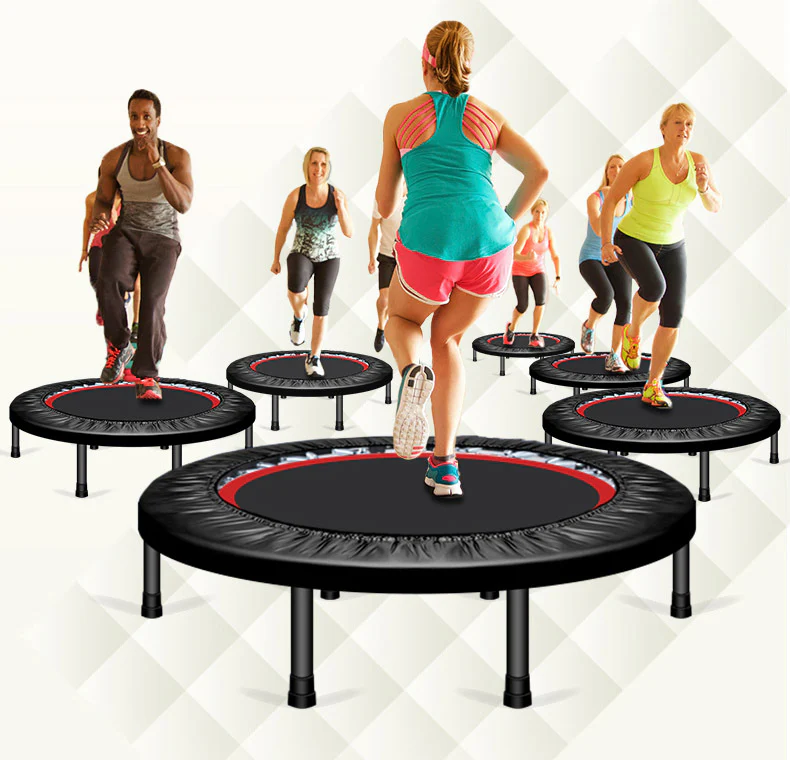 40" Foldable Mini Trampoline Home Fitness Gym - Image 8