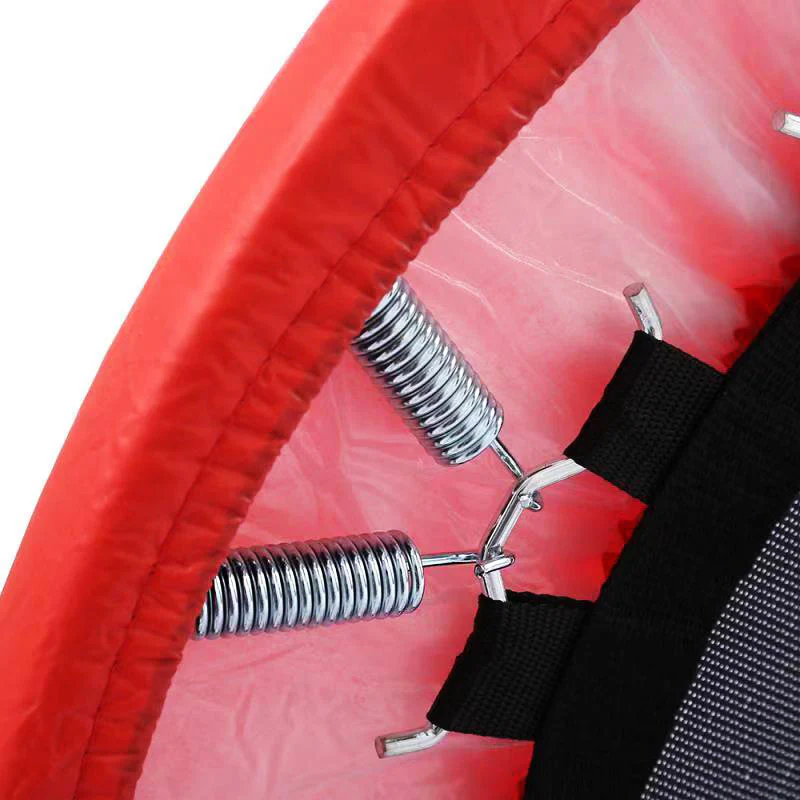 40" Mini Trampoline Home Fitness Gym (Red) - Image 6