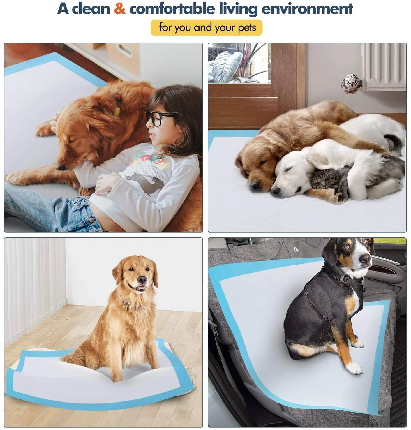40 X Large Puppy Pads Dog Toilet Training Mats (60cm x 60cm) - Image 8