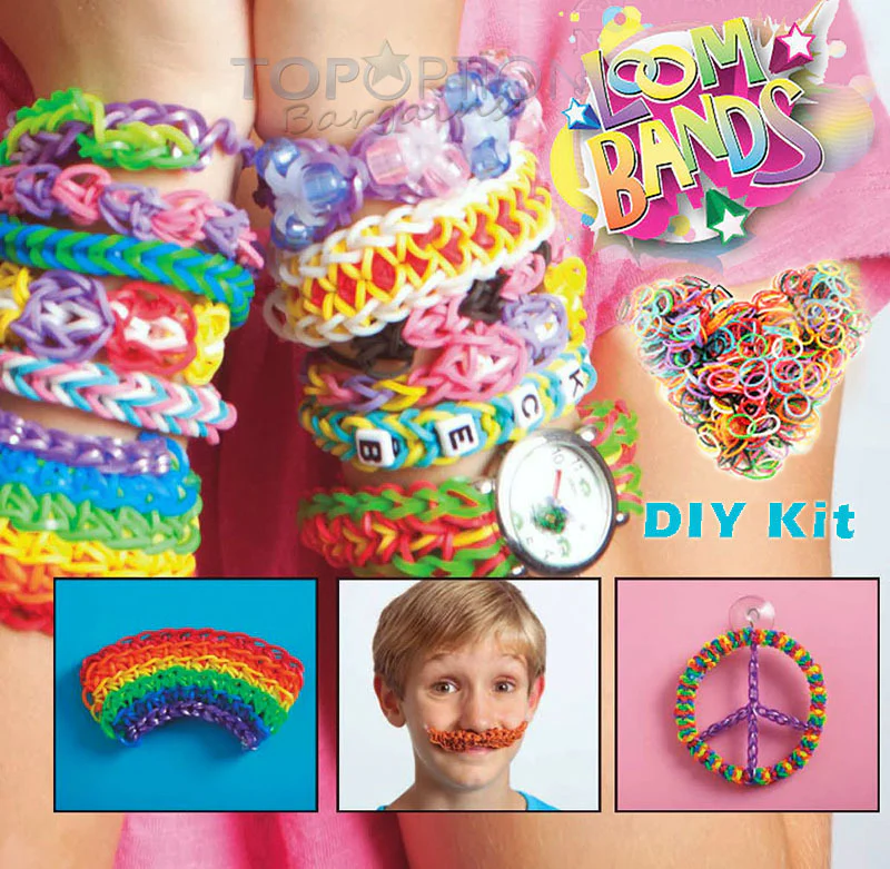 4400 PC Rainbow Loom Rubber Bands and Accessories Large Kit DIY Crafts - Image 14