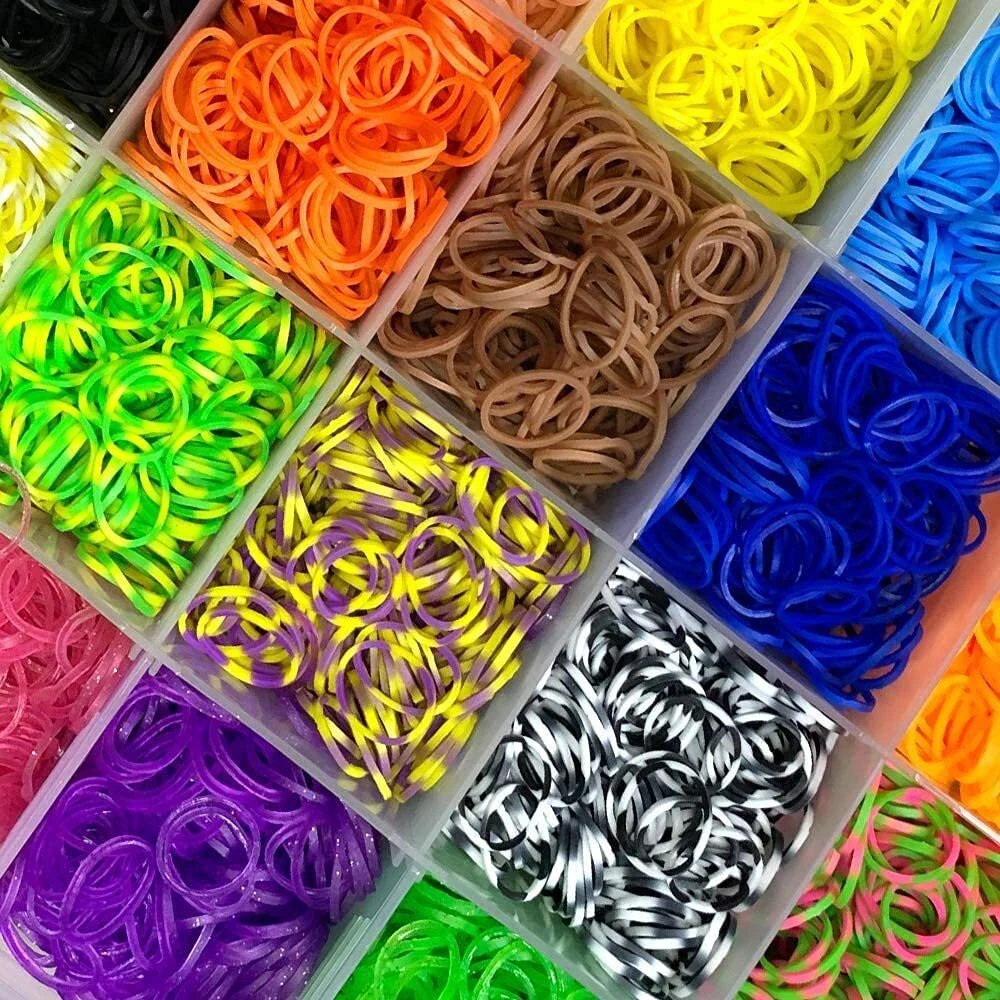 4400 PC Rainbow Loom Rubber Bands and Accessories Large Kit DIY Crafts - Image 16