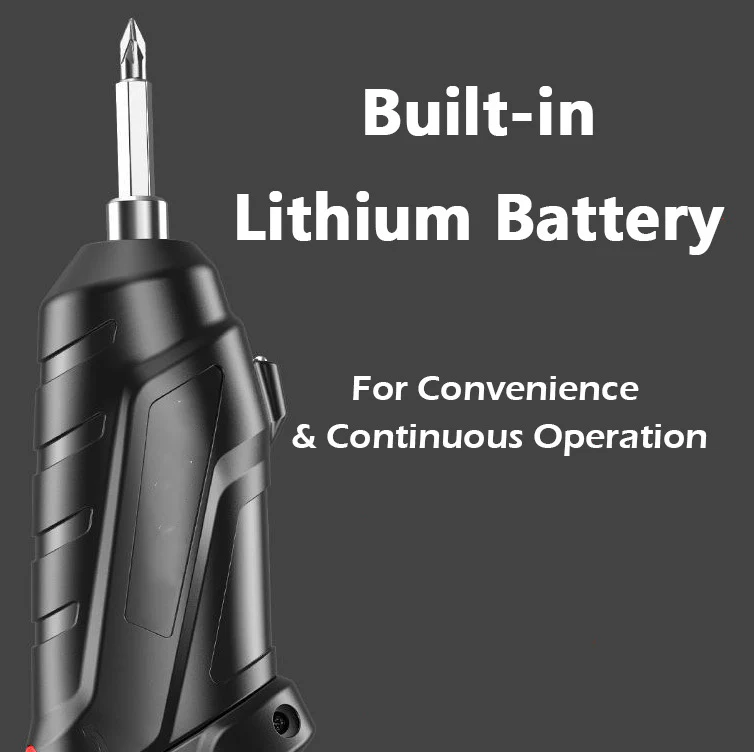 47 PC Cordless Electric Screwdriver and Accessories Set - Image 11