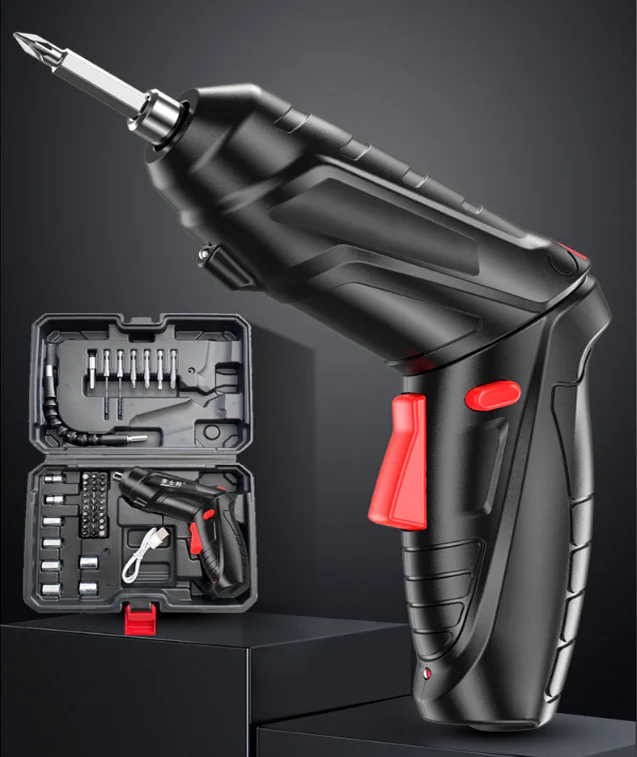 47 PC Cordless Electric Screwdriver and Accessories Set - Image 6