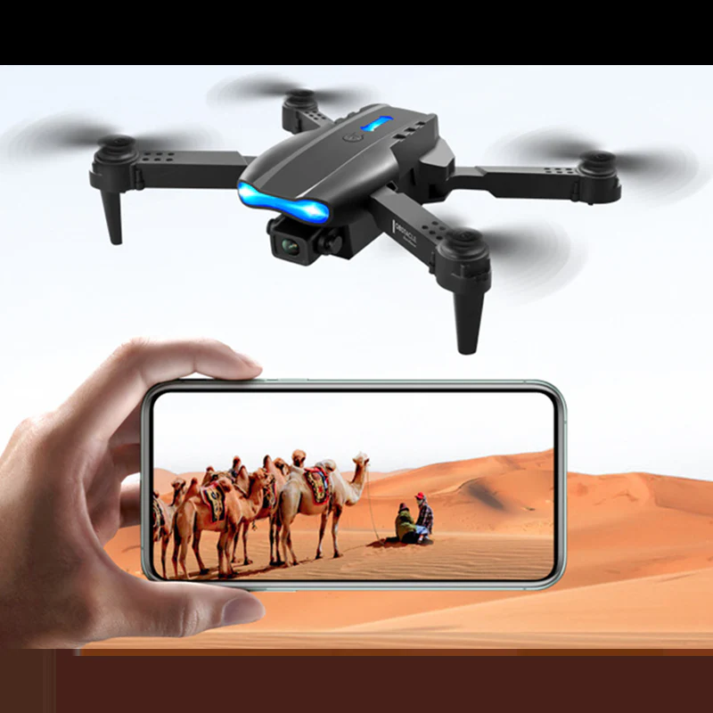 4K HD Dual Camera Dual Battery Wide-angle Quadcopter Remote Control Drone - Image 11