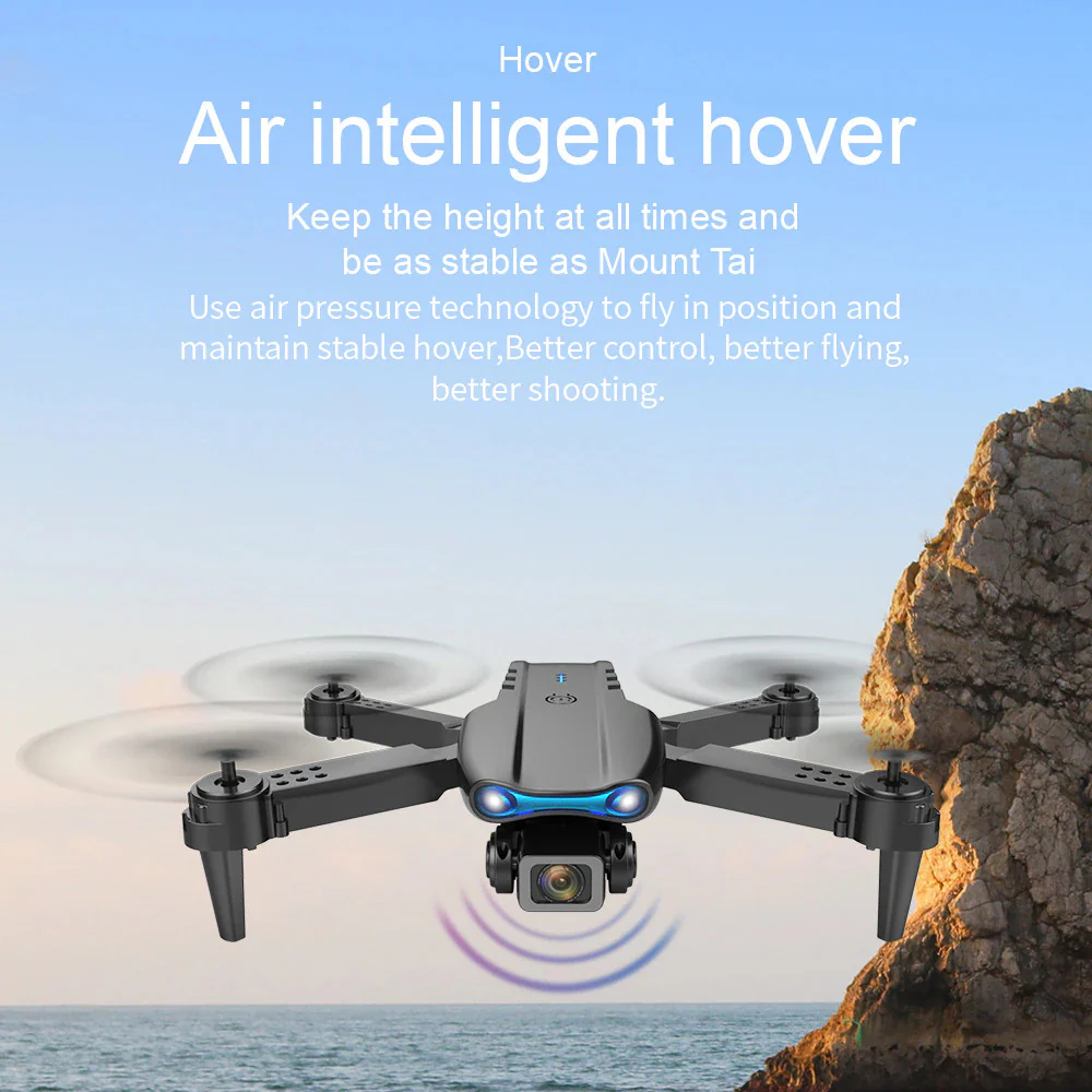 4K HD Dual Camera Dual Battery Wide-angle Quadcopter Remote Control Drone - Image 17
