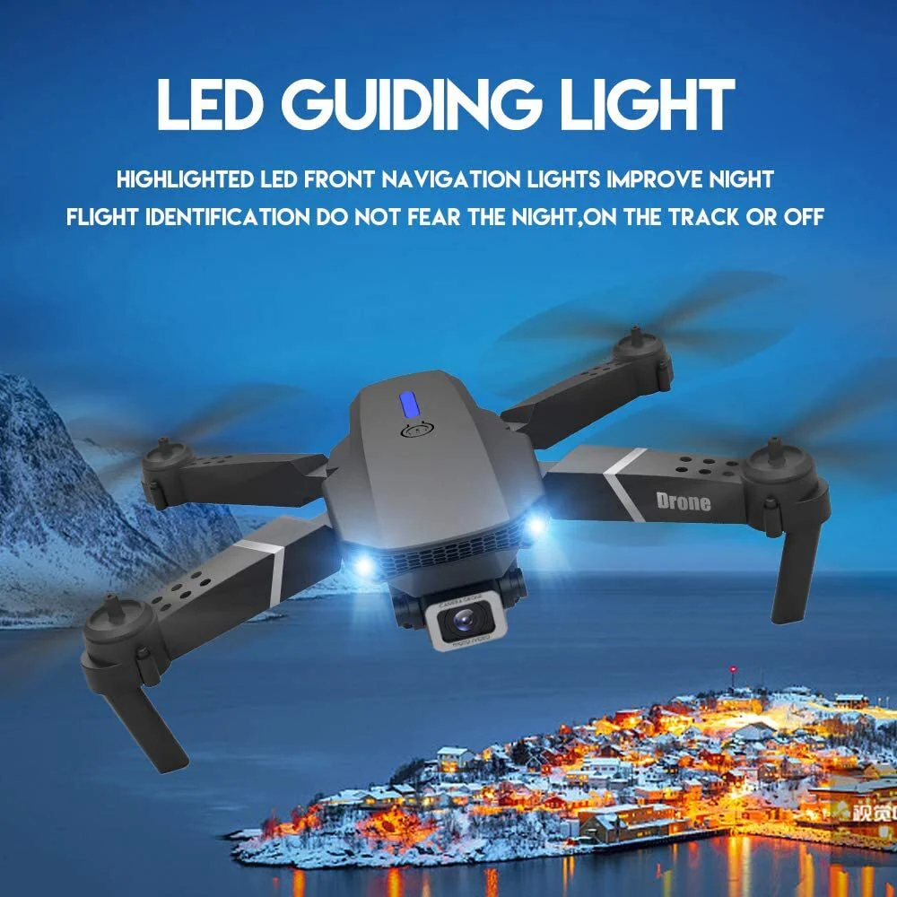 4K HD Dual Camera Dual Battery Wide-angle Quadcopter Remote Control Drone - Image 4