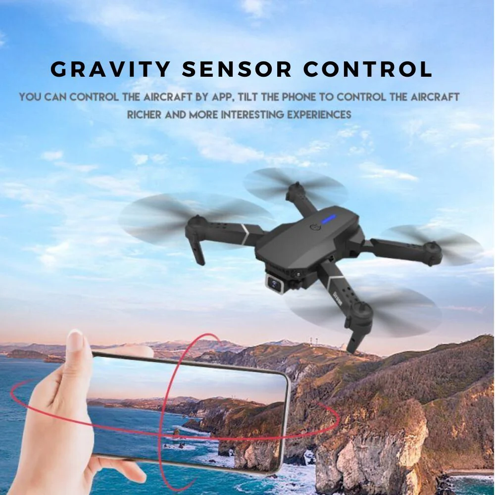 4K HD Wide-angle Quadcopter Remote Control Drone with Camera - Image 5