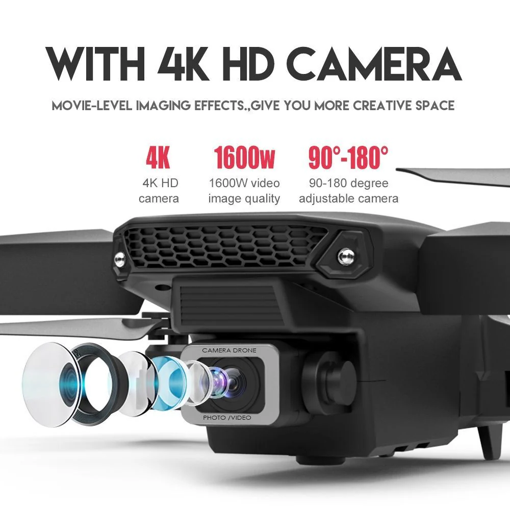 4K HD Wide-angle Quadcopter Remote Control Drone with Camera - Image 7