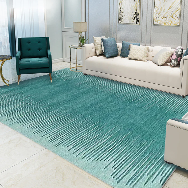 4m Extra Large Aqua Rug Carpet Mat (400 x 200) - Image 2