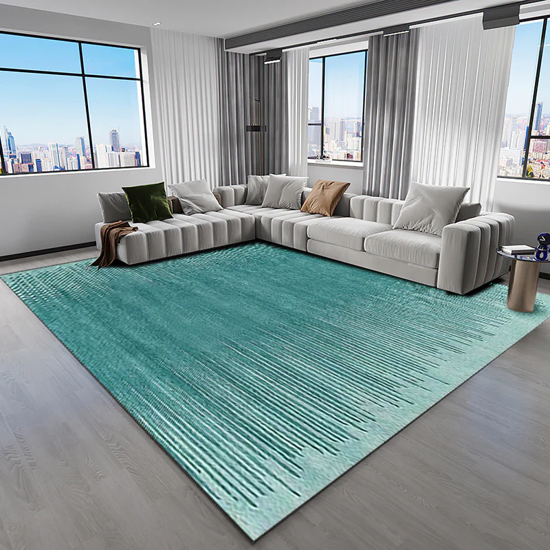 4m Extra Large Aqua Rug Carpet Mat (400 x 200) - Image 6