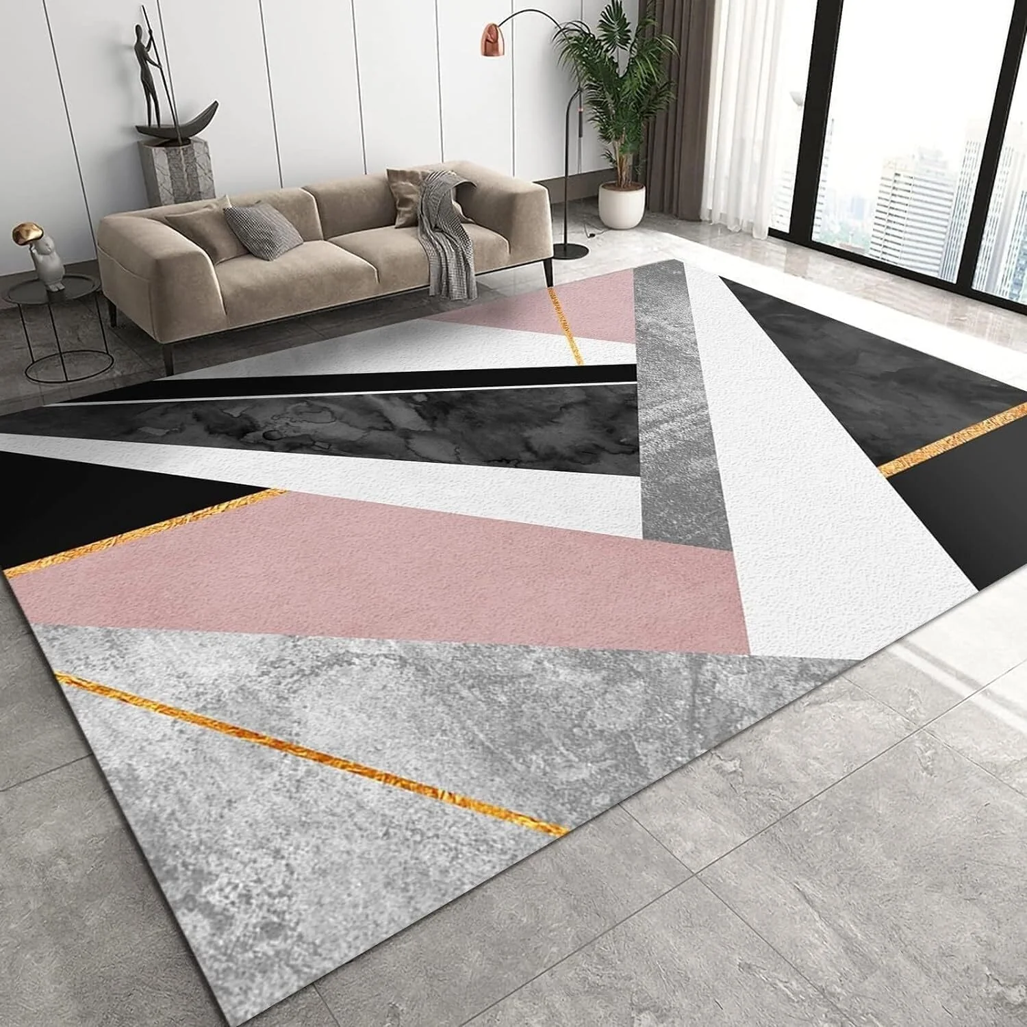 4m Extra Large Aria Rug Carpet Mat (400 x 200) - Image 14