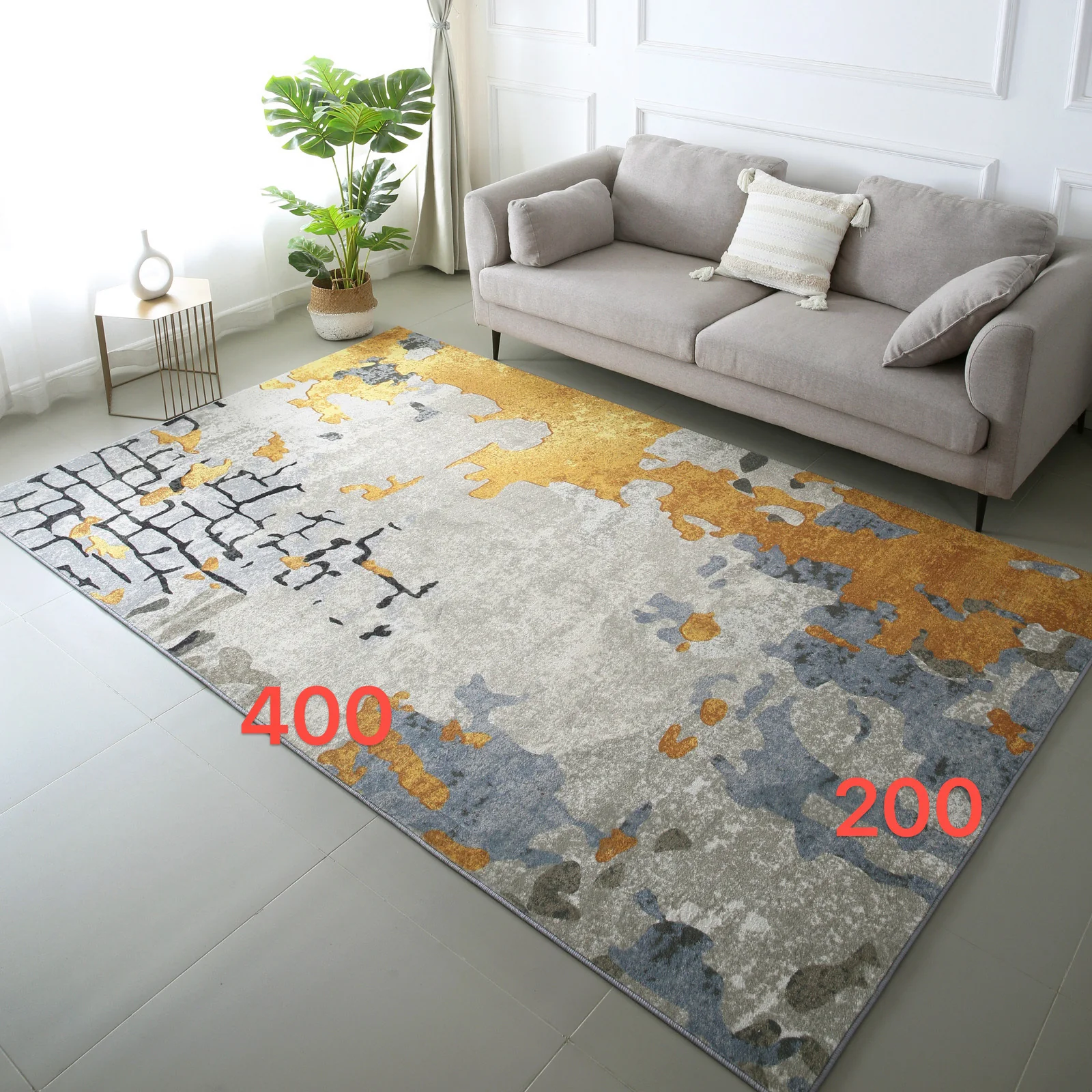 4m Extra Large Lush Plush Lioness Carpet Rug (400 x 200) - Image 11