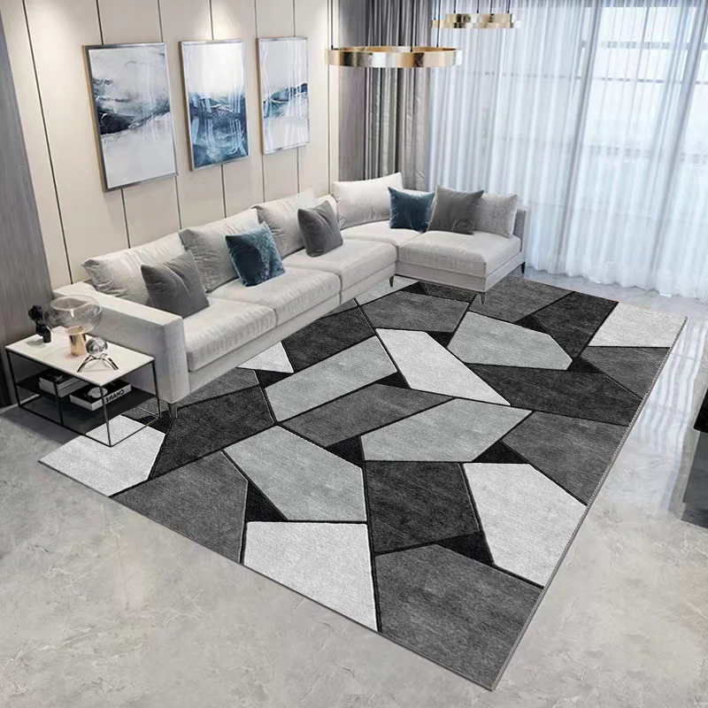 4m Extra Large Lush Plush Rock Rug Carpet Mat (400 x 200) - Image 8