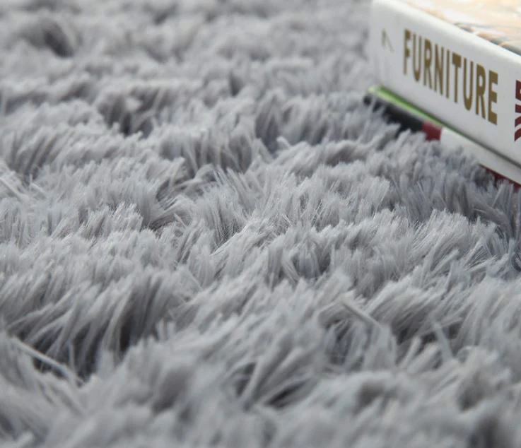 4m Extra Large Soft Shag Rug Carpet Mat (Grey, 400 x 200) - Image 4