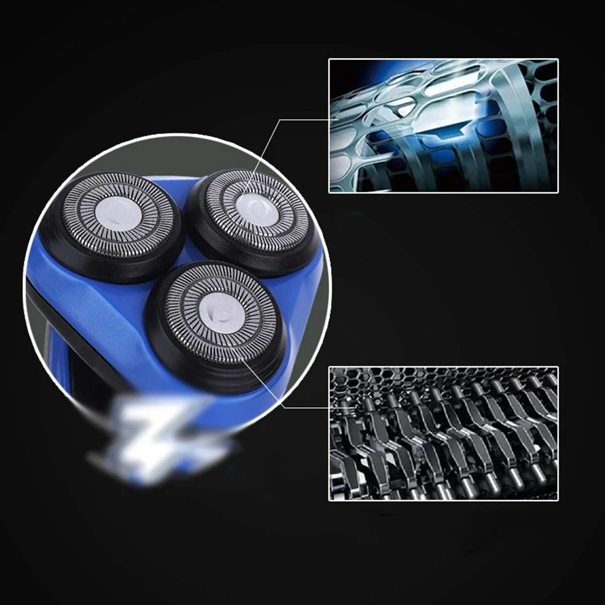 5 in 1 Kit 4D Rotating Rechargeable Electric Shaver Trimmer Set - Image 12