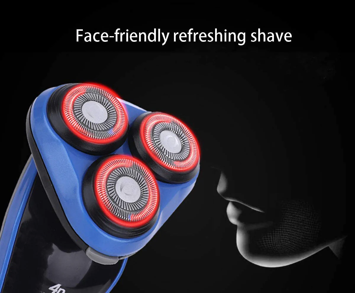 5 in 1 Kit 4D Rotating Rechargeable Electric Shaver Trimmer Set - Image 13