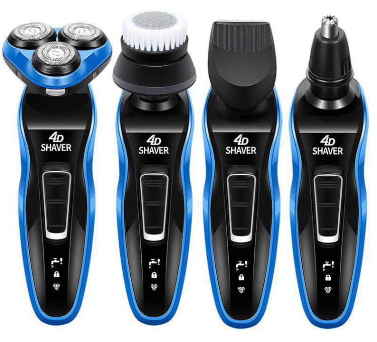 5 in 1 Kit 4D Rotating Rechargeable Electric Shaver Trimmer Set - Image 9